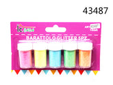 XFR43487 BARATTOLO GLITTER 15GR 5PZ