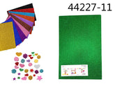 XFR44227-11 EVA GLITTER DA DECORARE 40*60cm VRDE