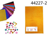 XFR44227-2 EVA GLITTER DA DECORARE 40*60cm ORO