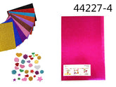 XFR44227-4 EVA GLITTER DA DECORARE 40*60cm FUCSIA