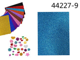 XFR44227-9 EVA GLITTER DA DECORARE 40*60cm CELESTE