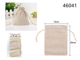 XFR46041 SACCHETTO COTONE 12X25CM 2PZ