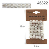 XFR46822 NASTRO PERLINE IN PLASTICA