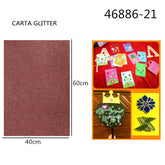 XFR46886 FOGLIO GLITTER 250GR.40X60CM Æ·ºìÉ«