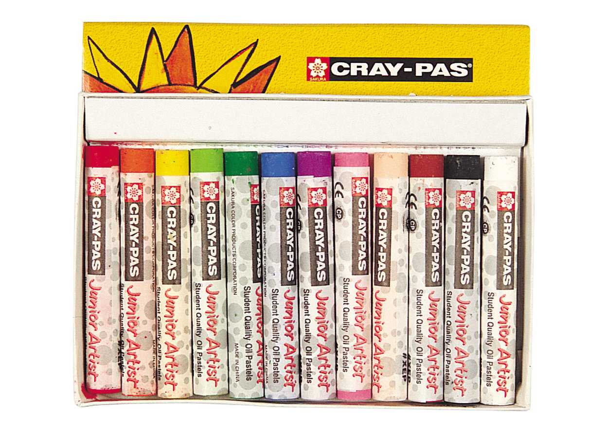 PASTELLO OLIO CRAY PAS SCATOLA 12 COLORI