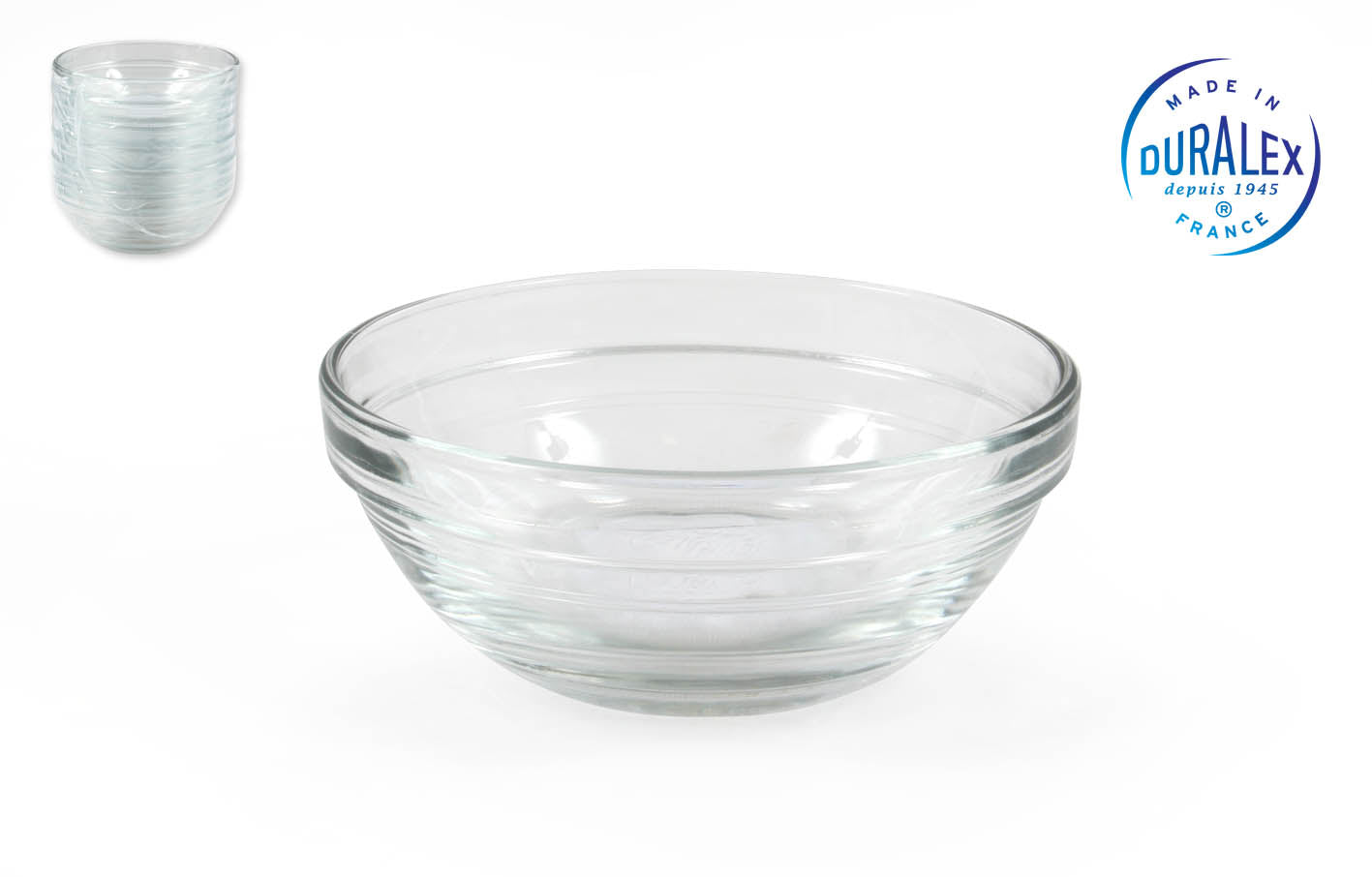 BOWL 205CC 10,5CM "LYS" TRAS.ROT.
