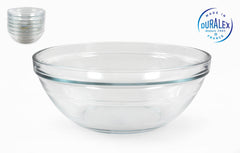 BOWL 2400CC 23CM APILABLES "LYS" TRAS.ROT.