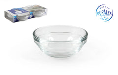 SET 4 BOWL 70CC APILABLES"LYS" TRASP.ROD.