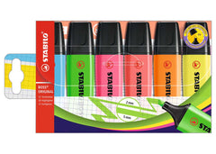 STABILO EVIDENZIATORE  BOSS BLISTER 6 PZ. ASS. 70-6
