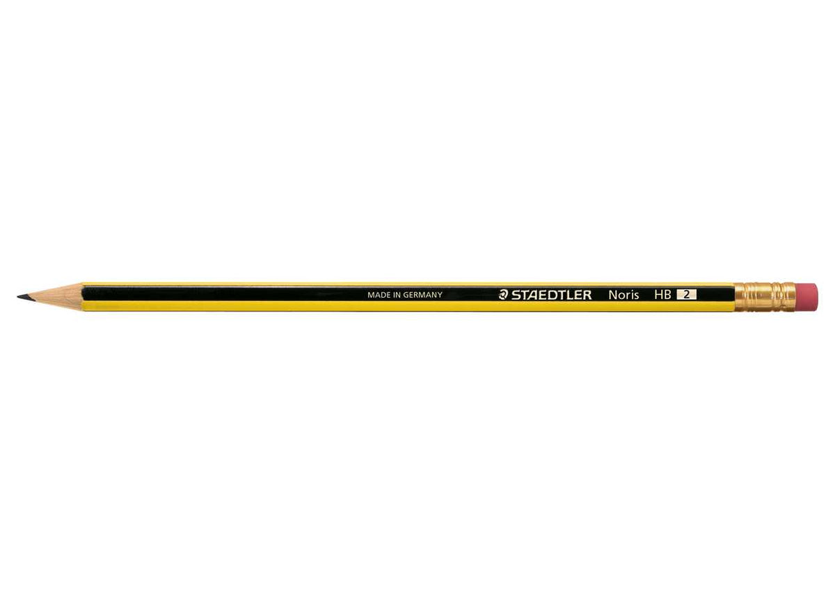 STAEDTLER MATITA CON GOMMA N.HB 12PZ