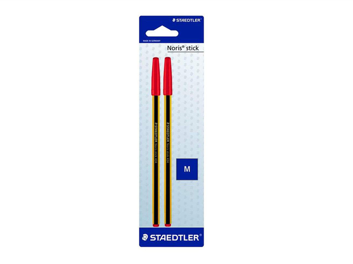 BL. STAEDTLER SFERA NORIS 2PZ ROSSO 20/CT