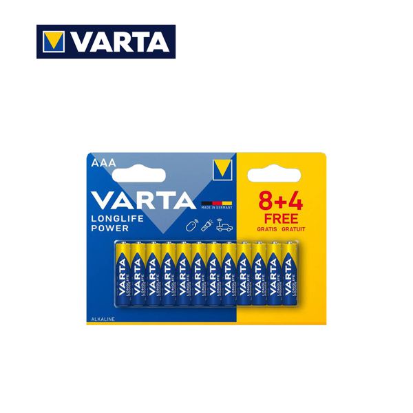 VARTA PILA HIGH ENERGY AAA MINISTILO BL8+4