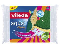 VILEDA SPUGNA ABRASIVA AQUA CLASSICX2PZ