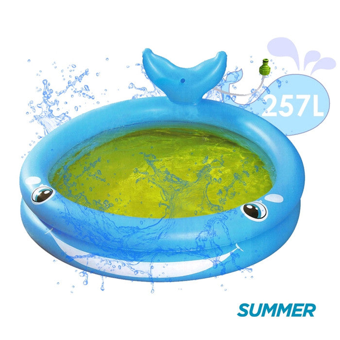 PISCINA PER BAMBINI C/3 ANELLI GONFIABILI 8/ct