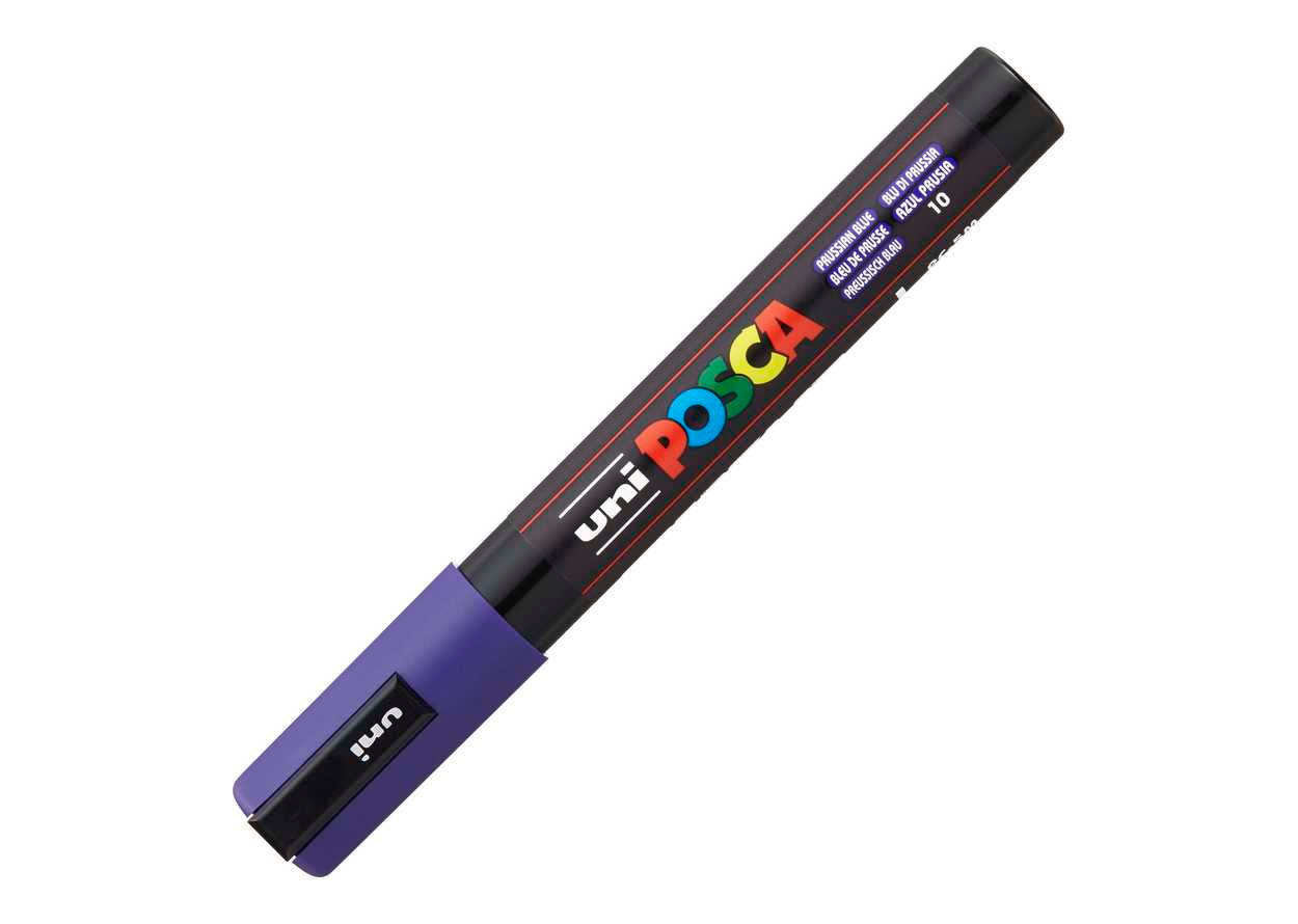PENNARELLO UNIPOSCA PUNTAMEDIA  BLU PRUSSIA