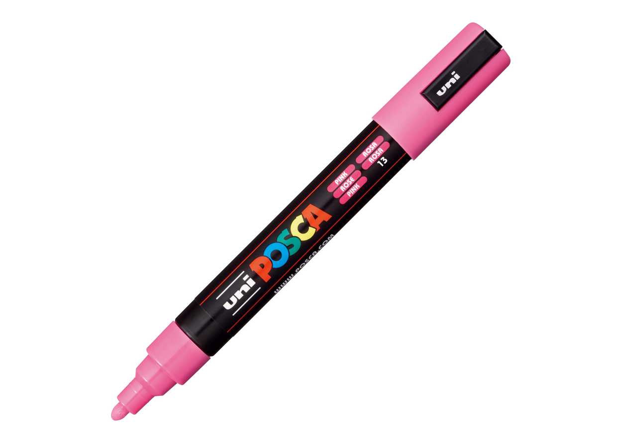 PENNARELLO UNIPOSCA PUNTAMEDIA ROSA