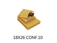 BUSTA IMBOTTITA AVANA D  F.TO UTILE 18X26 CONF.10