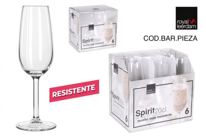 COPA CHAMPAGNE FLAUTA 20cl "SPIRIT"