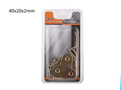 XFR88768 SET PIASTRE ANGOLARE "T" 40*20*2MM 4PZ