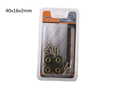 XFR88772 SET PIASTRE ANGOLARE "+"40*16*2MM 4PZ