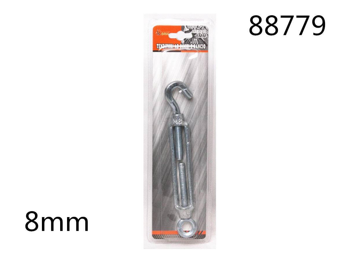 XFR88779 TENDITORI AD OCCHI E GANCIO 1PZ 8MM