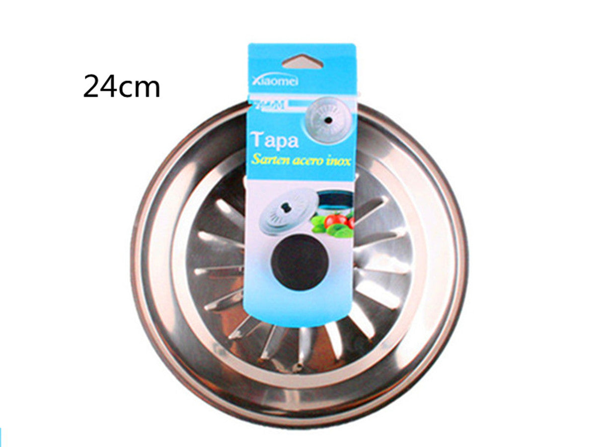 XFR40334 COPERCHIO ACCIAIO 24CM