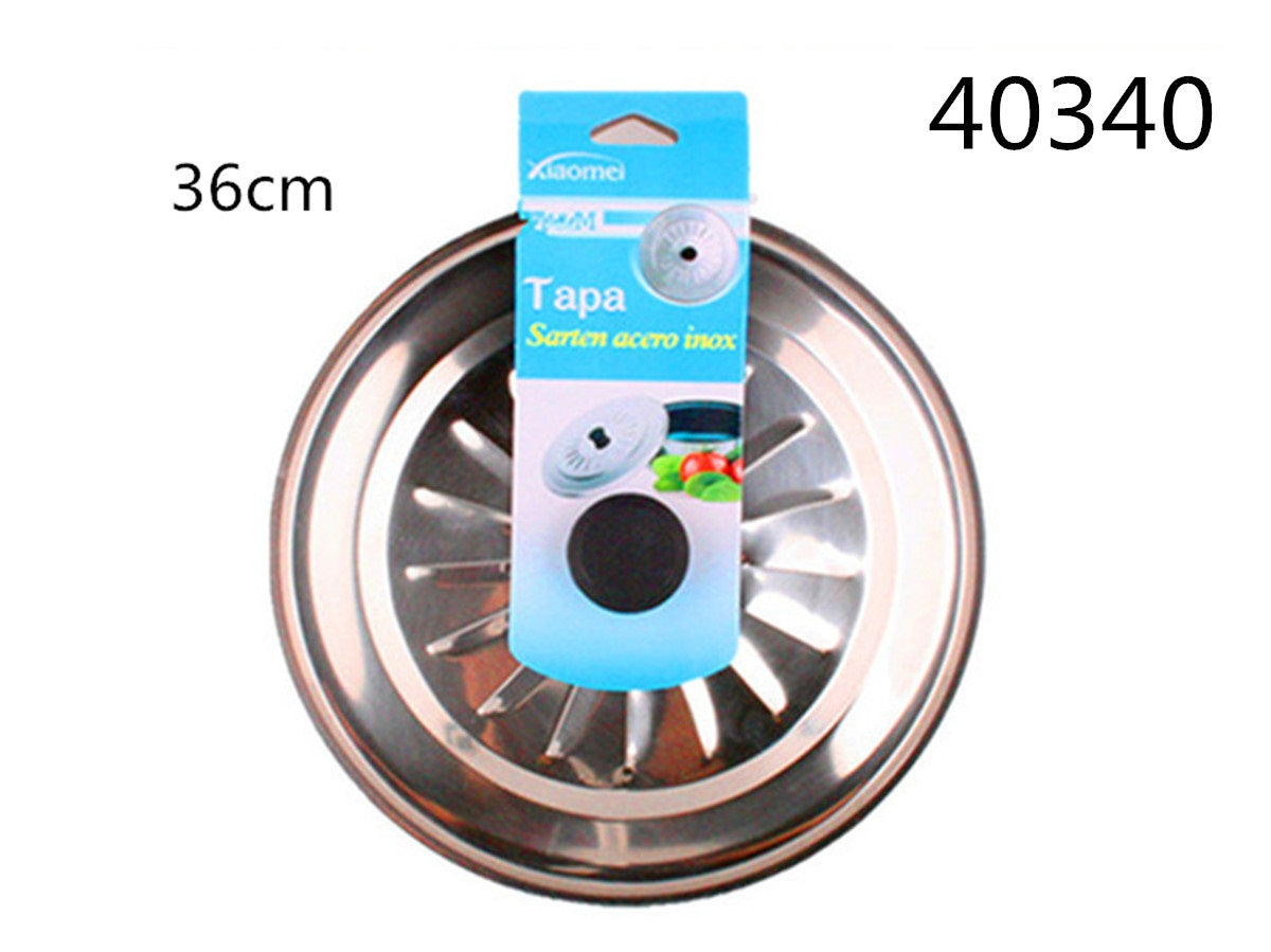 XFR40340 COPERCHIO ACCIAIO 36CM