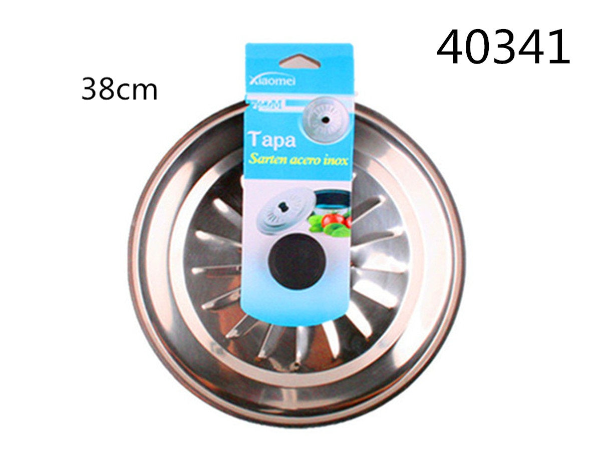XFR40341 COPERCHIO ACCIAIO 38CM