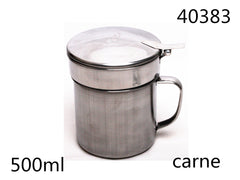 XFR40383 OLIERA IN ACCIAIO INOX  500ML CARNE