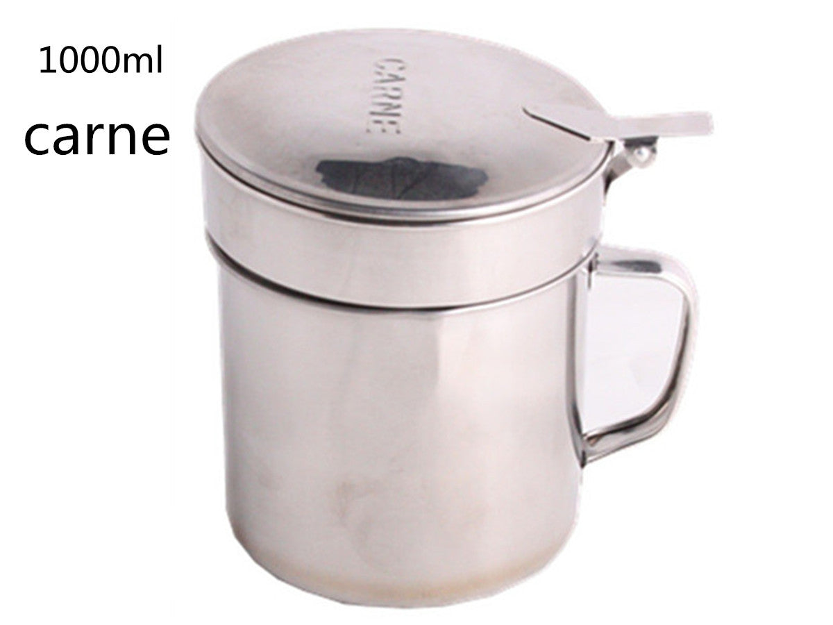 XFR40384 OLIERA IN ACCIAIO INOX 1000ML CARNE