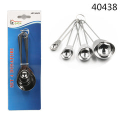 XFR40438 SET 4 DOSATORI ACCIAIO
