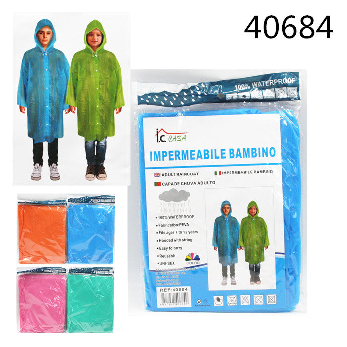 XFR40684 IMPERMEABILE BAMBINO