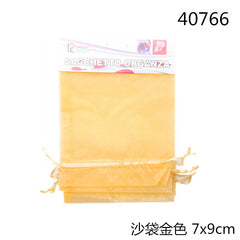 XFR40766 6PZ SACCHETTO ORGANZA 7X9CM