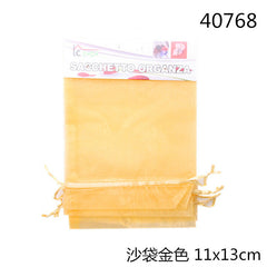 XFR40768 5PZ SACCHETTO ORGANZA 11X13CM