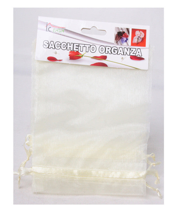 XFR40768 5PZ SACCHETTO ORGANZA 11X13CM