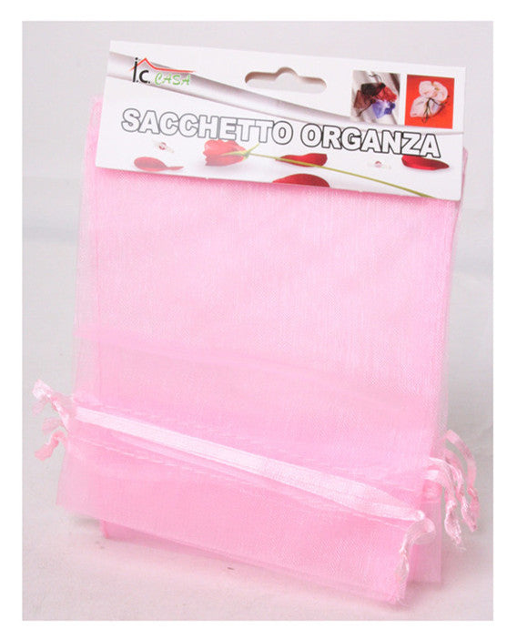XFR40768 5PZ SACCHETTO ORGANZA 11X13CM