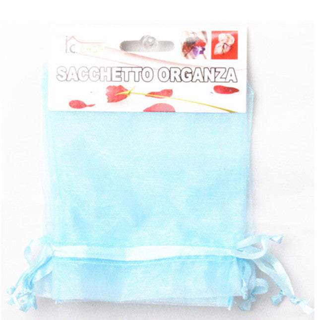 XFR40768 5PZ SACCHETTO ORGANZA 11X13CM