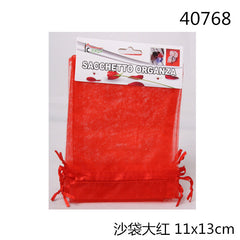 XFR40768 5PZ SACCHETTO ORGANZA 11X13CM