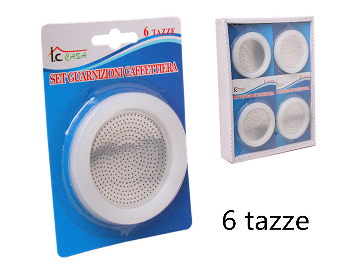 XFR40966 SET GUARNIZIONI CAFFETTIERA 6TZ
