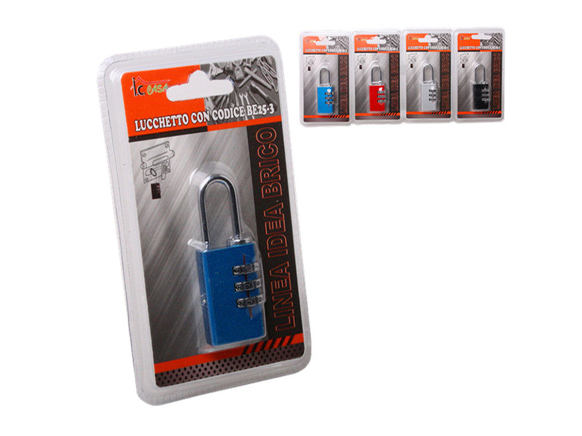 XFR41149 LUCCHETTO CON CODICE