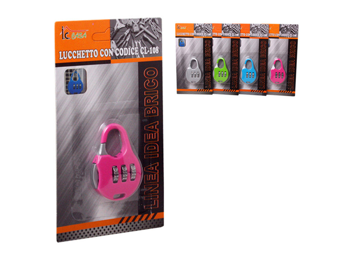 XFR41153 LUCCHETTO CON CODICE