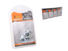 XFR41849 MORSETTI ZINCATI 8mm-2PZ