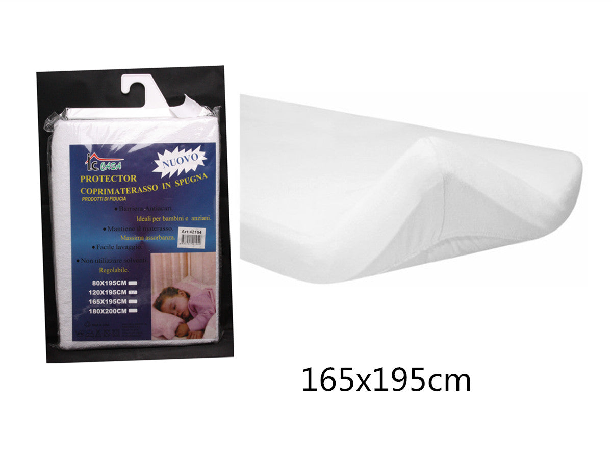 XFR42105 COPRIMATERASSO IN SPUGNA 165X195CM
