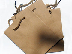 XFR42451 SACCHETTI DA REGALO 39X30X10CM AVANA