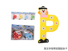 XFR42604 LETTERE IN LEGNO DA DECORARE "P"