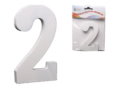 XFR42644 NUMERI IN LEGNO DA DECORARE "2"