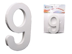 XFR42651 NUMERI IN LEGNO DA DECORARE "9"
