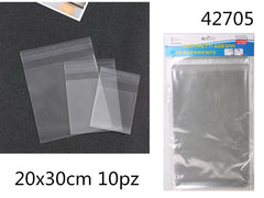 XFR42705 SACCHETTI ADESIVI 20x30CM 12PZ