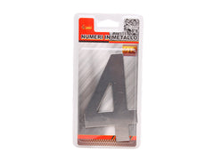 XFR42809 NUMERI METALLO "4"