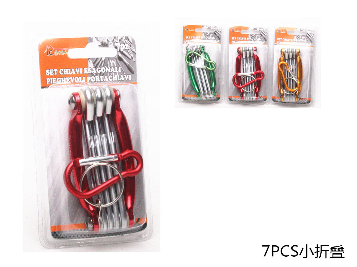XFR42841 SET CHIAVI ESAGONALI 7PZ